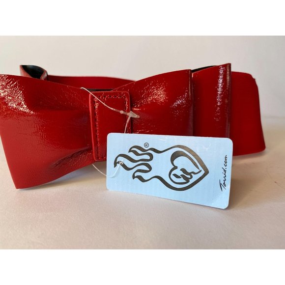 Red Bow Belt by Torrid Style# 591261-004